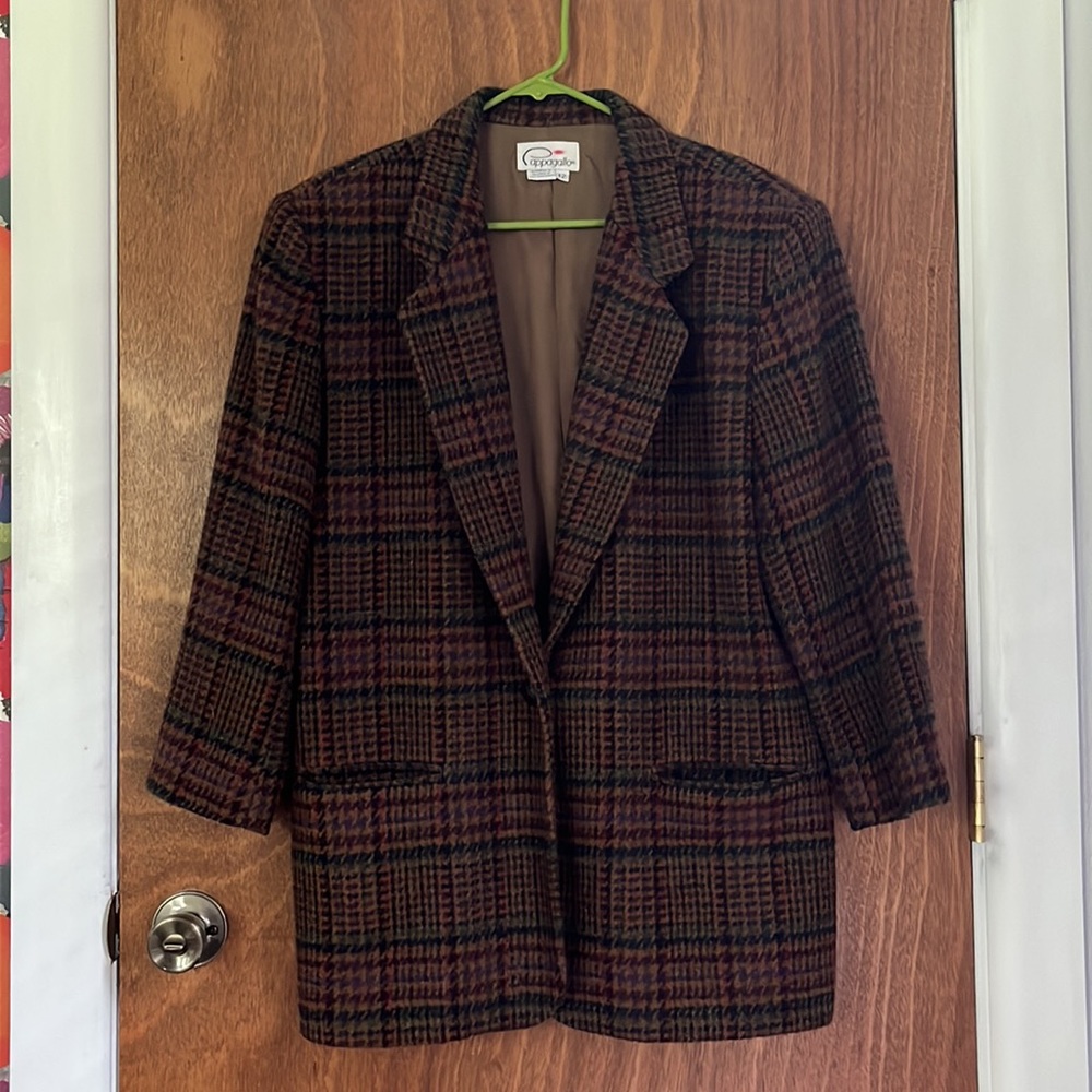 Vintage tweed blazer
